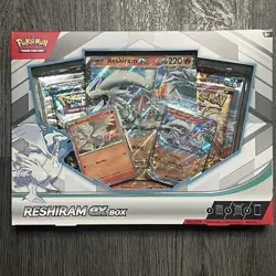 Pokemon Reshiram EX Box 4 Booster Packs - Image 1
