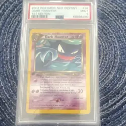 Pokemon Dark Haunter Neo Destiny Uncommon 1st Edition Regular PSA 9 #36 - Image 1