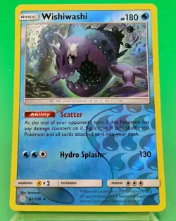Wishiwashi 62/236 Reverse Holo Pokemon TCG- NM/M - Image 1