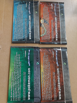 Pokemon XY Generations Booster Pack x4 Art set Sealed - Image 3