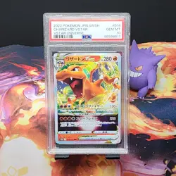 2022 Pokemon Japanese Charizard Vstar #014 PSA 10 - Image 1