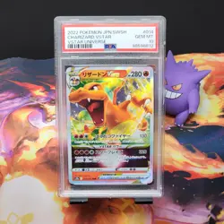 2022 Pokemon Japanese Charizard Vstar #014 PSA 10 - Image 1
