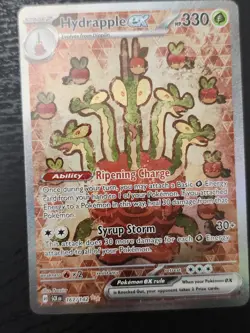 Hydrapple EX 167/142 Special Illustration Rare Pokemon TCG Stellar Crown - Image 1