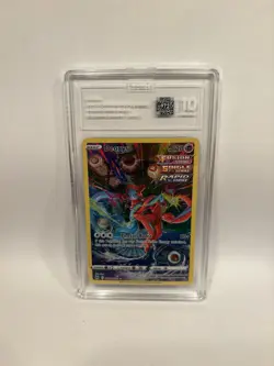 Pokemon TCG Deoxys Full Art GG12/GG70 Crown Zenith TAG Gem MT 10 Highest Graded - Image 1