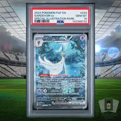 Gardevoir EX SIR 2024 Pokemon S&V Paldean Fates English #233/091 PSA 10 GEM MINT - Image 1