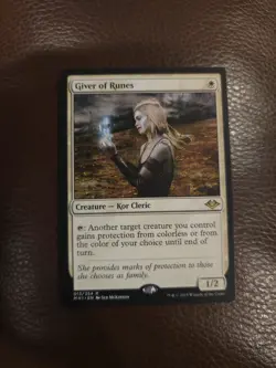 Giver of Runes Modern Horizons Regular Card MTG Magic - Image 1