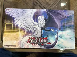 Light and Darkness Dragon Win-a-mat Yu-Gi-Oh! Time Wizard - Edison Format - Image 1