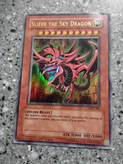 Yugioh Slifer The Sky Dragon GB1-001 Secret Rare - Image 1