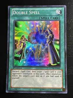 Double Spell - LP - LCYW-EN065 - 1st Edition - Super Rare - Image 1