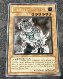 Yugioh Ancient Gear Beast TLM-EN007 Ultimate Rare - Image 1