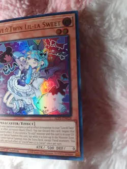 Live Twin Lil-la Sweet - ALIN-EN028 - Ultra Rare - 1st Edition Yu-Gi-Oh! - Image 3
