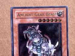 yugioh Ancient Gear Beast TLM-EN007 Ultimate Rare Unlimited Ed near mint - Image 4