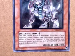 yugioh Ancient Gear Beast TLM-EN007 Ultimate Rare Unlimited Ed near mint - Image 5