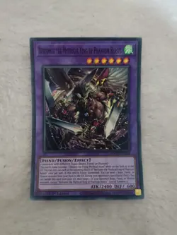 Yugioh Berfomet The Mythical King Of Phantom Beasts AGOV-EN032 Super Rare - Image 1