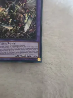 Yugioh Berfomet The Mythical King Of Phantom Beasts AGOV-EN032 Super Rare - Image 5