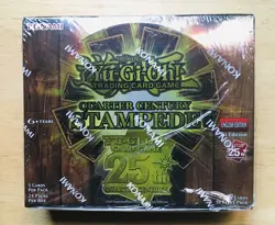 🔥Yu-Gi-Oh! 25th Anniversary Quarter Century Stampede Booster Box Sealed New!🔥 - Image 1