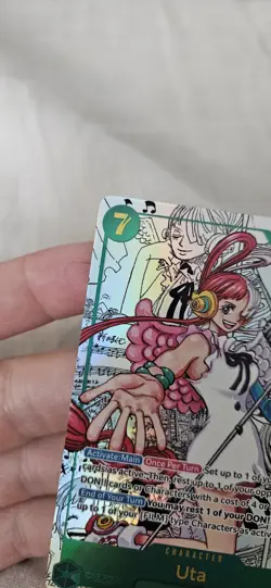 Uta (061) (Manga) EB03-061 EB: One Piece Heroines Edition Foil - CLEAN GRADABLE - Image 3