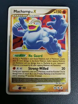 Pokemon Card Machamp Lv.X 98/100 D&P Stormfront Holo Rare - Image 1