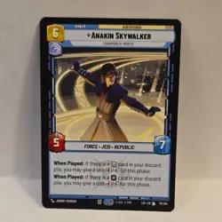 Star Wars Unlimited Anakin Skywalker Legendary Champion of Mortis Card70/264 LOF - Image 1