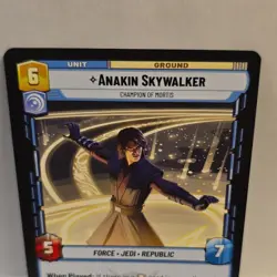 Star Wars Unlimited Anakin Skywalker Legendary Champion of Mortis Card70/264 LOF - Image 3