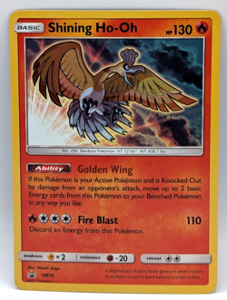 Pokemon Cards Shining Ho-Oh SM70 SM Black Star Promos Promo NM/LP - Image 1