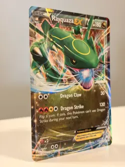 Rayquaza EX 60/108 – Roaring Skies Holo Pokemon Card – Near Mint (NM) - Image 2