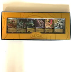 D23 Expo 2024 Lorcana Card Box Set of 6 Cards Exclusive Disney Sealed - Image 1