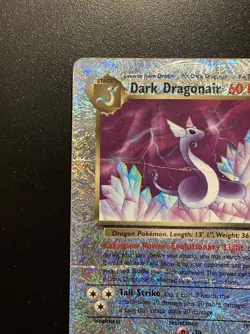 Pokemon Card-Dark Dragonair 38/110 ReverseHolo - Legendary Collection-ENG-Poor - Image 3