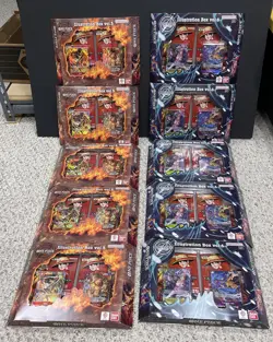 One Piece Card Game Illustration Box Vol.5 x5 and Vol.6 x5 Lot of 10! ✅In Hand - Image 1