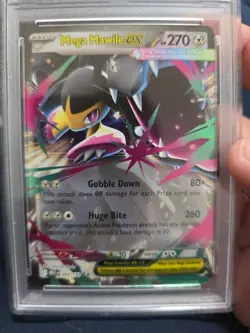 2025 Pokemon Mega Mawile EX #094 PSA 9 Mint – Mega Evolution EX Card - Image 3