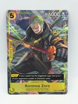 Roronoa Zoro (Illustration Box Vol.3) OP07-113 One Piece Promotion Cards Foil NM - Image 1
