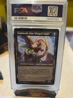 Magic The Gathering Final Fantasy Sephiroth Fabled Soldier 0115 PSA 9 - Image 2