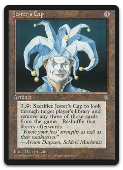 Jester's Cap #299 (LP) Ice Age ICE Magic MTG - Image 1