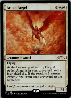 Arden Angel Foil from Secret Lair Drop Series, #1344 in NM condition - Image 1