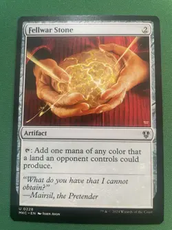 2022 MTG Dominaria United Commander, Fellwar Stone mana rock M56 - Image 1