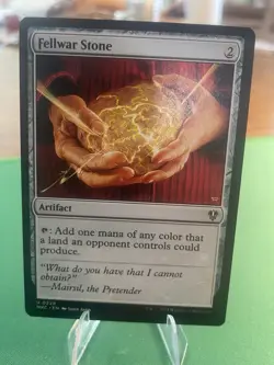 2022 MTG Dominaria United Commander, Fellwar Stone mana rock M56 - Image 3