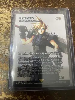 Magic MTG Final Fantasy Cloud Strife #42 *NON-FOIL* Mythic Through The Ages VHTF - Image 1