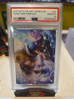 Magic The Gathering Final Fantasy Together Forever Art Series 32/53 PSA 10 - Image 1