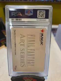 Magic The Gathering Final Fantasy Together Forever Art Series 32/53 PSA 10 - Image 2