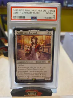 Magic The Gathering Final Fantasy Aerith Gainsborough 0004 PSA 10 Pop 4 - Image 1