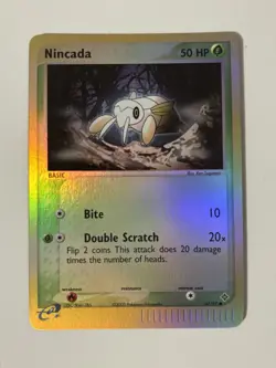 Pokemon Dragon Nincada 67/97 Reverse Holo Common 2003 Trading Card - Image 1