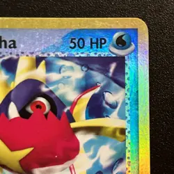 Team Aqua's Carvanha 25/95 Reverse Holo Team Magma vs Team AQUA Pokemon ErrorU - Image 3
