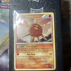 Solrock Reverse Holo Rare Triumphant Pokemon Card 9/102 - Image 1
