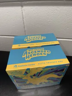 Sealed Ascended Heroes Pokemon Center ETB x2 IN HAND - Image 2