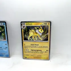 Pokemon Prismatic Jolteon Flareon Vaporeon SVP 167 168 169 Promo Set - Image 3