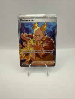 Pokemon TCG Phantasmal Flames Firebreather 119/094 Full Art NM English - Image 1