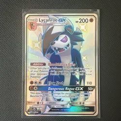Pokemon TCG Lycanroc GX Hidden Fates ✨ SV67/SV94 Full Art Ultra Rare NM - Image 1
