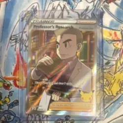Pokemon Professor's Research 024/025 Celebrations Full Art Holo Ultra Rare - Image 1