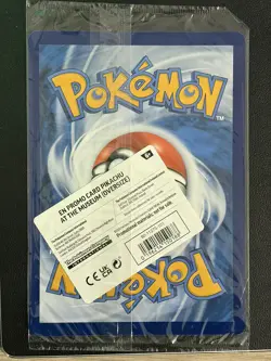 Pokemon Pikachu At The Museum Natural History Museum Jumbo Promo - Sealed - Image 2