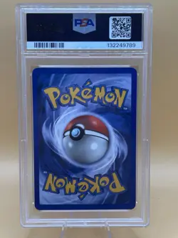 2000 Pokemon Black Star Mew Holo Promo Pokemon League #9 PSA 9 - Image 2